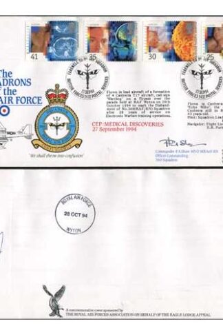 RAFFDC24 Squadrons of RAF CEP: Medical Discoveries Signed by P.A. Shaw