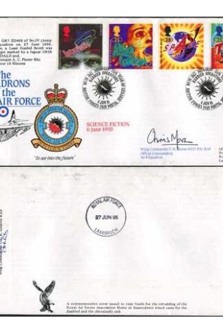 RAFFDC30 The Squadrons of the RAF Science Fiction Signed by C.H. Moran