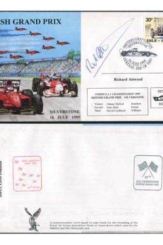 JS(CC)7B British Grand Prix Signed by Richard Attwood