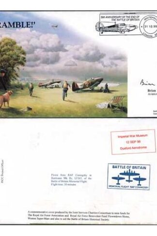 JS(CC)65ASM Scramble Signed by Aviation Artist Brian Petch