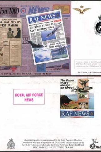 JS(CC)72a Edition of RAF News Standard Cover