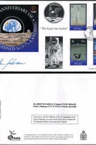 JS(CC)64e 30th Ann of the 1st Manned Moon-Landing Signed by John Fabian