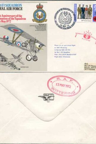 RAF1a No.1 (F) Sqn 60th Ann Formation of Squadron Standard Cover