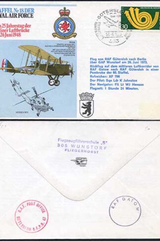 RAFSP1a Staffel Nr 18 Der RAF Standard Cover (A)