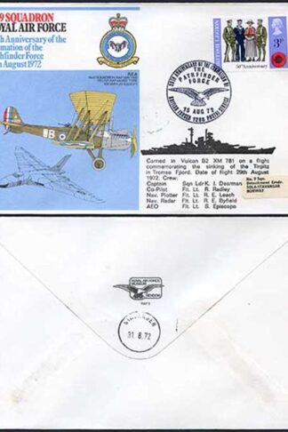 RAF5a No.9 Squadron RAF Standard Cover