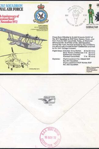 RAF28a No.202 Squadron RAF Standard Cover