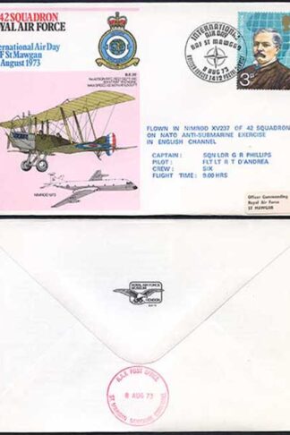 RAF15a No.42 Squadron RAF Standard Cover (Stanley)
