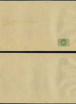 WP21 KEVII 1/2d Yellow Green Newspaper Wrapper Stamp LW5 Mint