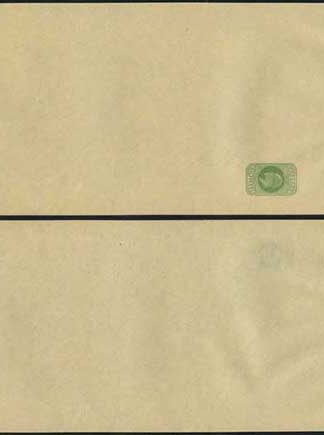 WP21 KEVII 1/2d Yellow Green Newspaper Wrapper Stamp LW5 Mint