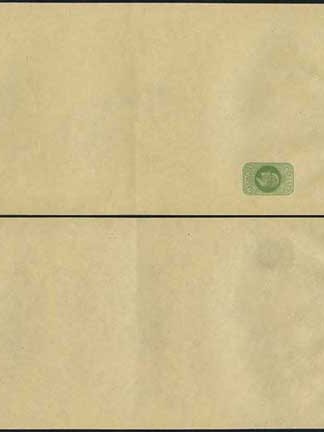 WP21 KEVII 1/2d Yellow Green Newspaper Wrapper Stamp LW5 Mint
