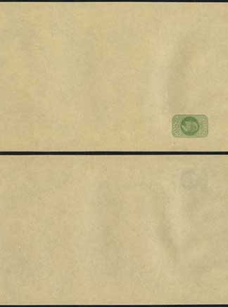 WP21 KEVII 1/2d Yellow Green Newspaper Wrapper Stamp LW5 Mint