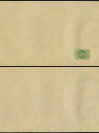 WP21 KEVII 1/2d Yellow Green Newspaper Wrapper Stamp LW5 Mint
