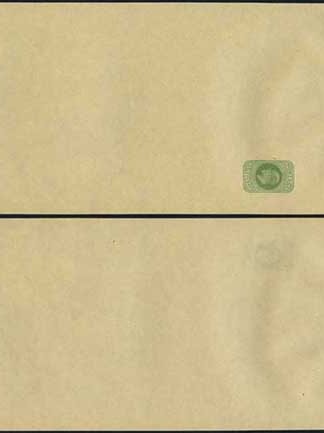 WP21 KEVII 1/2d Yellow Green Newspaper Wrapper Stamp LW5 Mint