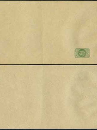 WP21 KEVII 1/2d Yellow Green Newspaper Wrapper Stamp LW5 Mint