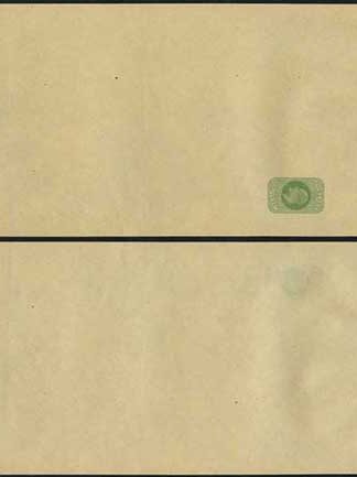WP21 KEVII 1/2d Yellow Green Newspaper Wrapper Stamp LW5 Mint