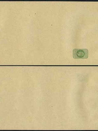 WP21 KEVII 1/2d Yellow Green Newspaper Wrapper Stamp LW5 Mint