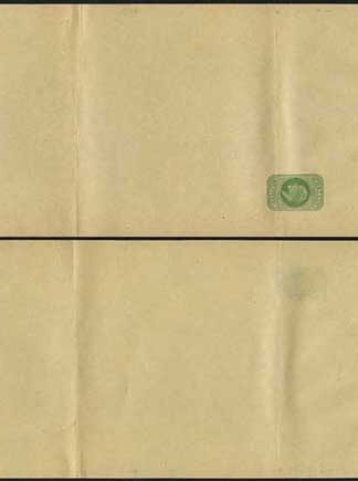 WP21 KEVII 1/2d Yellow Green Newspaper Wrapper Stamp LW5 Mint