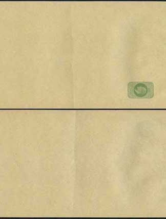 WP21 KEVII 1/2d Yellow Green Newspaper Wrapper Stamp LW5 Mint