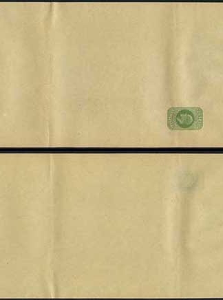 WP21 KEVII 1/2d Yellow Green Newspaper Wrapper Stamp LW5 Mint