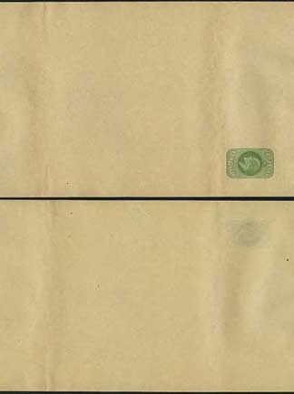 WP21 KEVII 1/2d Yellow Green Newspaper Wrapper Stamp LW5 Mint