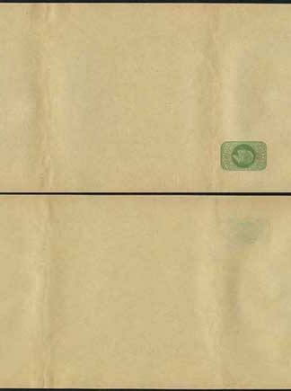 WP21 KEVII 1/2d Yellow Green Newspaper Wrapper Stamp LW5 Mint