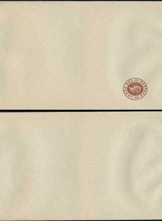 WP12 QV 1d Brown Newspaper Wrapper Stamp LW3 Size B Mint