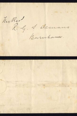 P39 QV 1/2d Blue Green Post Office Issue Envelope Size I USED