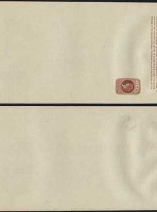 WP16 QV 1/2d Brown Newspaper Wrapper Stamp LW4 4 Lines Of Instruction Mint