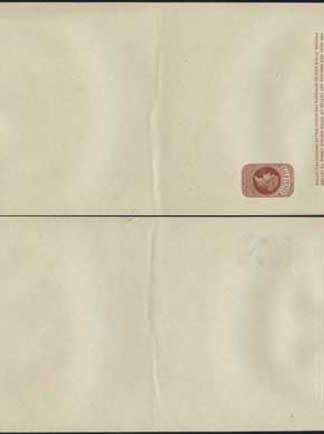 WP16 QV 1/2d Brown Newspaper Wrapper Stamp LW4 4 Lines Of Instruction Mint