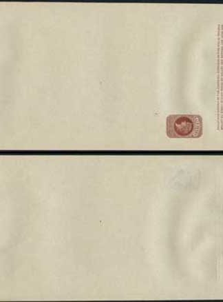 WP16 QV 1/2d Brown Newspaper Wrapper Stamp LW4 4 Lines Of Instruction Mint