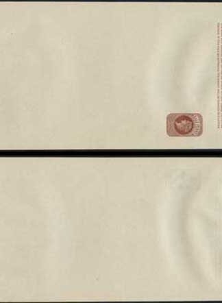 WP16 QV 1/2d Brown Newspaper Wrapper Stamp LW4 4 Lines Of Instruction Mint