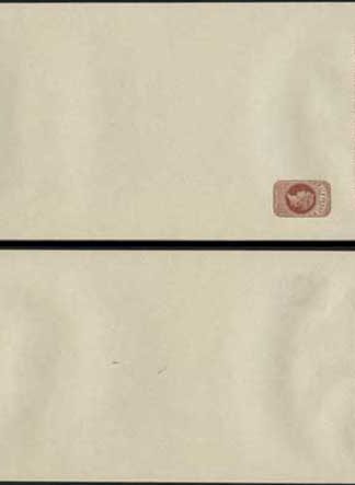 WP16 QV 1/2d Brown Newspaper Wrapper Stamp LW4 4 Lines Of Instruction Mint
