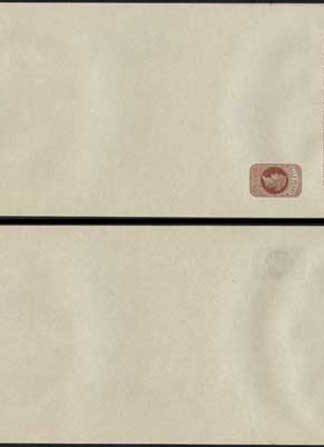 WP16 QV 1/2d Brown Newspaper Wrapper Stamp LW4 4 Lines Of Instruction Mint