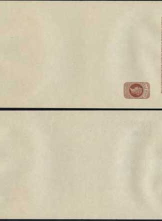 WP16 QV 1/2d Brown Newspaper Wrapper Stamp LW4 4 Lines Of Instruction Mint