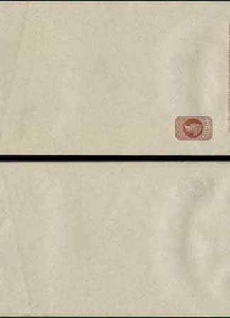 WP16 QV 1/2d Brown Newspaper Wrapper Stamp LW4 4 Lines Of Instruction Mint