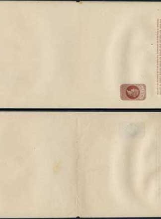 WP16 QV 1/2d Brown Newspaper Wrapper Stamp LW4 4 Lines Of Instruction Mint