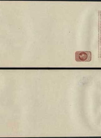 WP16 QV 1/2d Brown Newspaper Wrapper Stamp LW4 4 Lines Of Instruction Mint
