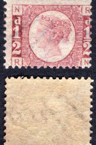 SG48 1/2d Rose Red (RN) Plate 11 Light Gum Crazing