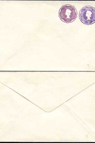 ESCP898 3d Violet and 6d purple Stamped to Order Envelope Mint