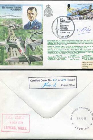 HA25c The Viscount Portal of Hungerford Signed by Sir Thomas Pike