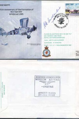 B17c 70th Ann of the Formation of No.11 Squadron Signed H. Constantine (B)