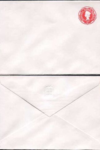 ES94 4d Scarlet STO Envelope House of Commons Seal embossed on Flap