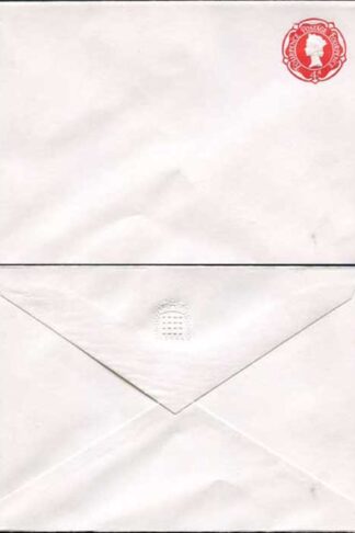ES94 4d Scarlet STO Envelope House of Commons Seal embossed on Flap