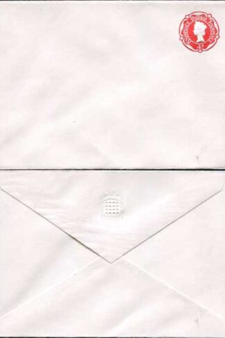 ES94 4d Scarlet STO Envelope House of Commons Seal embossed on Flap