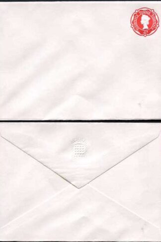 ES94 4d Scarlet STO Envelope House of Commons Seal embossed on Flap
