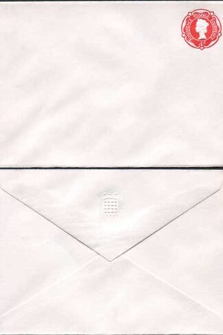ES94 4d Scarlet STO Envelope House of Commons Seal embossed on Flap