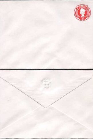 ES94 4d Scarlet STO Envelope House of Commons Seal embossed on Flap