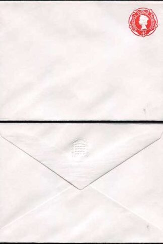 ES94 4d Scarlet STO Envelope House of Commons Seal embossed on Flap