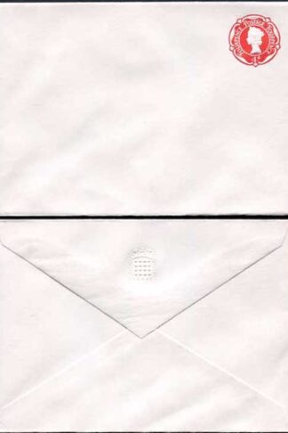 ES94 4d Scarlet STO Envelope House of Commons Seal embossed on Flap