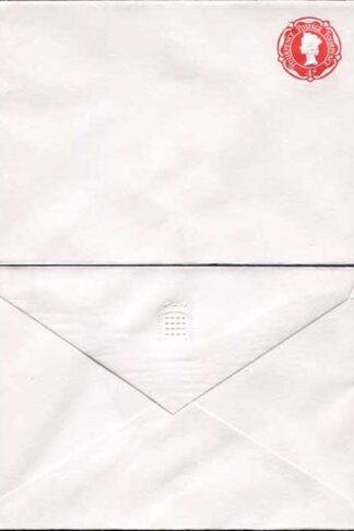 ES94 4d Scarlet STO Envelope House of Commons Seal embossed on Flap